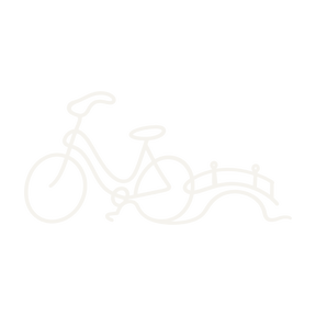 Continuous-line editorial illustration representing Netherlands.