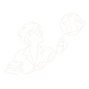 Editorial illustration representing Katalin Karikó.