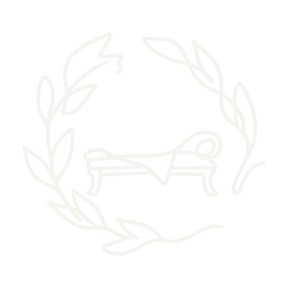 Continuous-line editorial illustration representing Death of Alexander the Great.