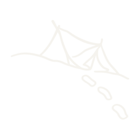 Continuous-line editorial illustration representing Dyatlov Pass incident.