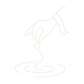 Continuous-line editorial illustration representing Trevi Fountain, Rome.
